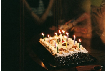 生日蛋糕图片带蜡烛
