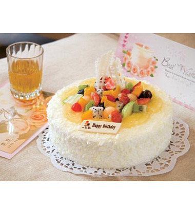 水果生日蛋糕图片