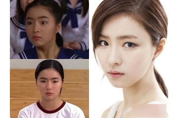 韩国女星整容换脸