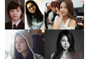 韩国女星整容换脸第四弹