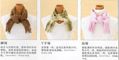 男士围巾的各种围法