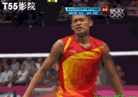 林丹搞笑动态图